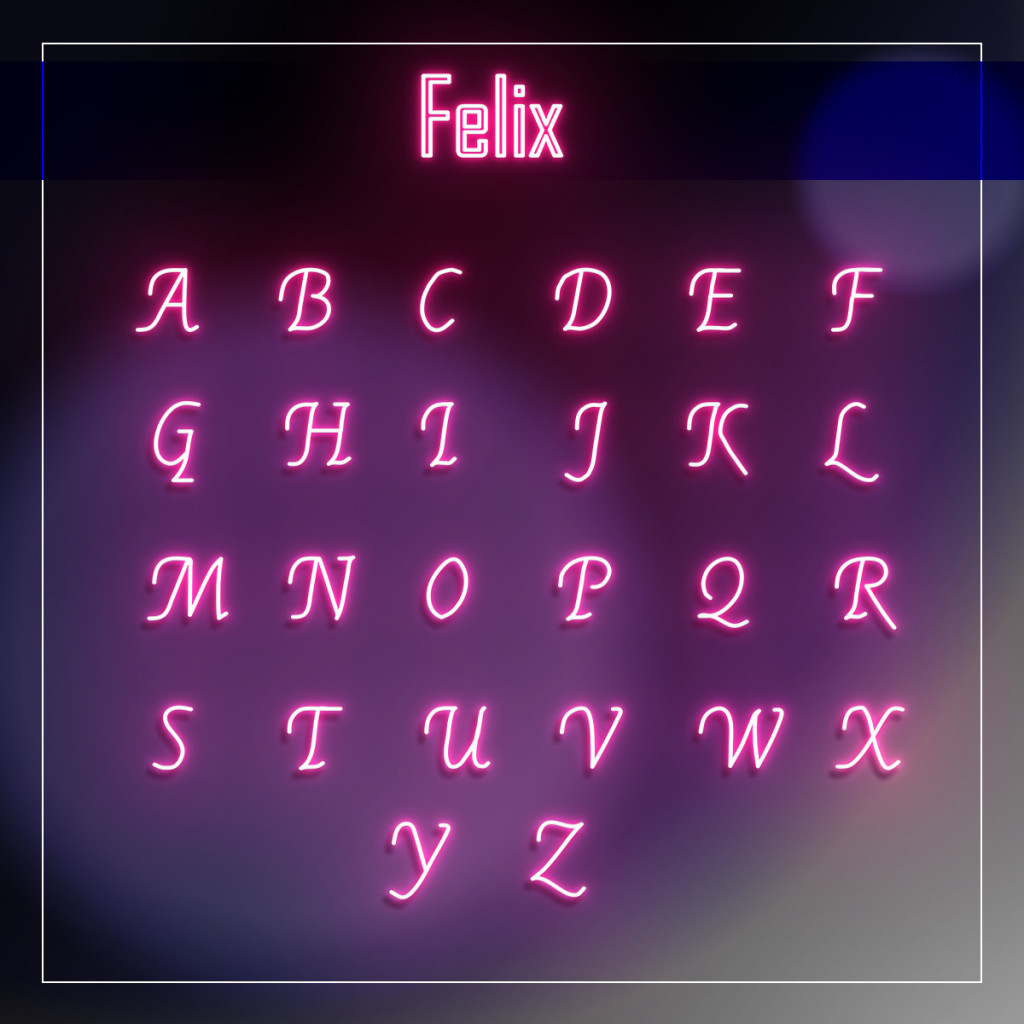 Initiale cu inima Semn luminos Neon Led