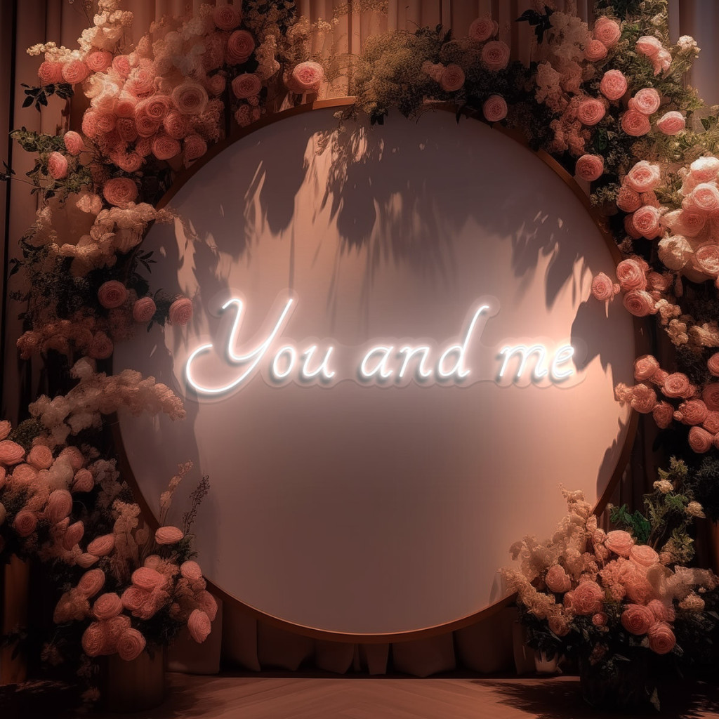 You And Me Semn Luminos Neon Led