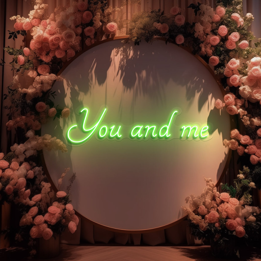 You And Me Semn Luminos Neon Led