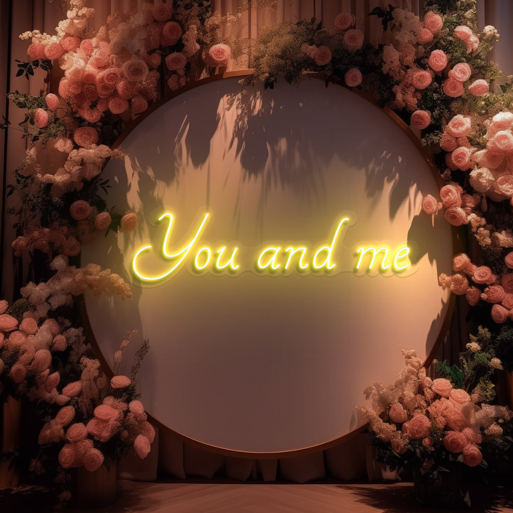 You And Me Semn Luminos Neon Led