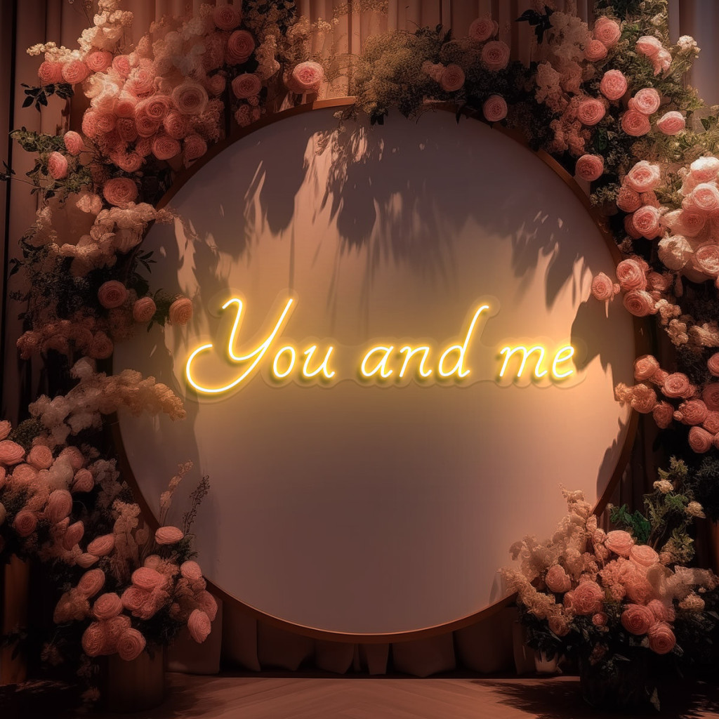 You And Me Semn Luminos Neon Led
