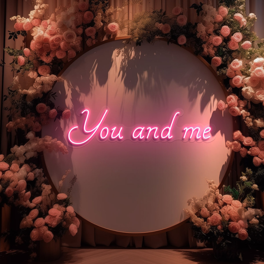 You And Me Semn Luminos Neon Led