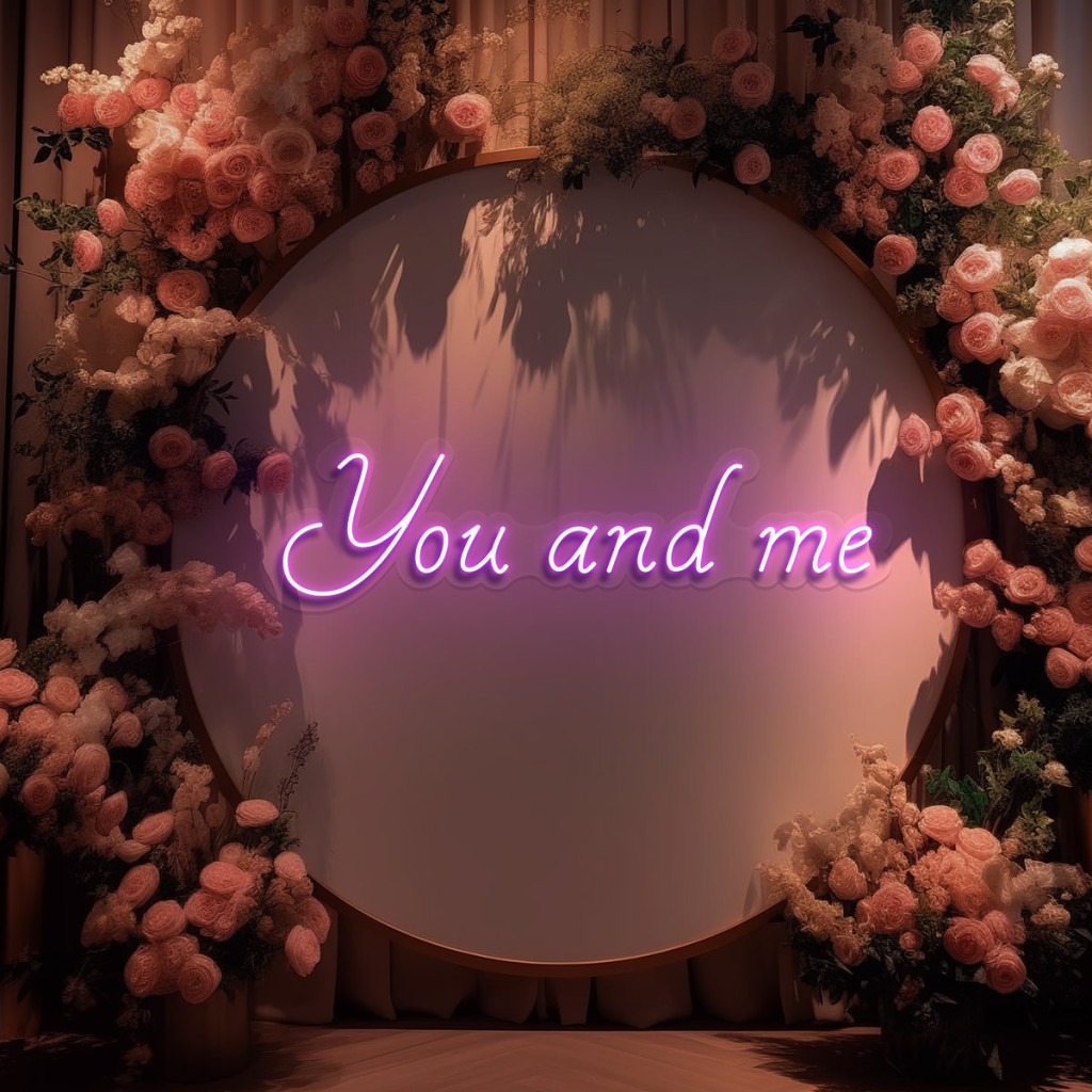 You And Me Semn Luminos Neon Led