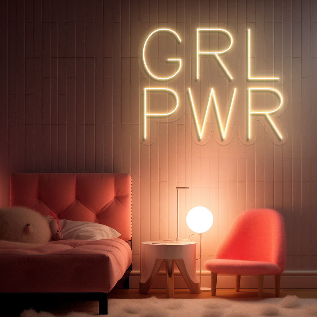 GRL Power Semn Luminos Neon Led