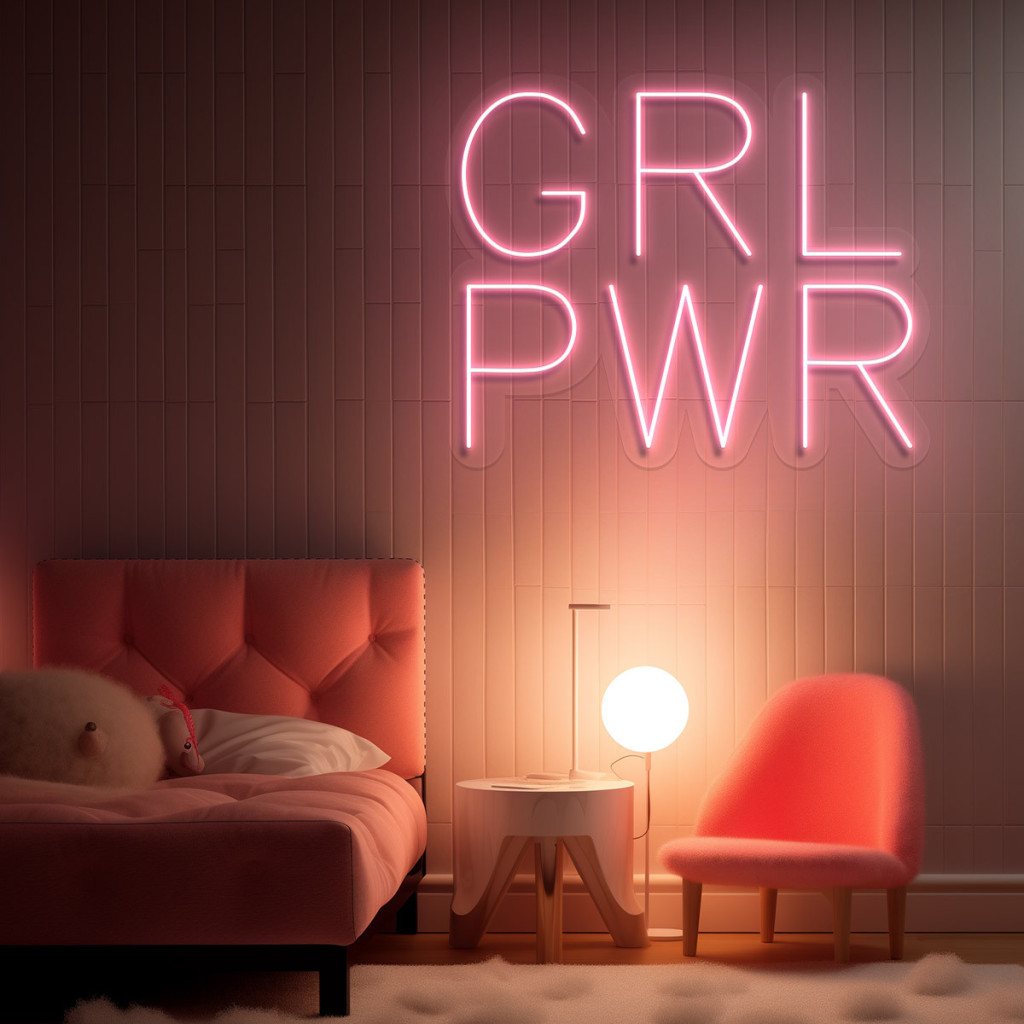 GRL Power Semn Luminos Neon Led