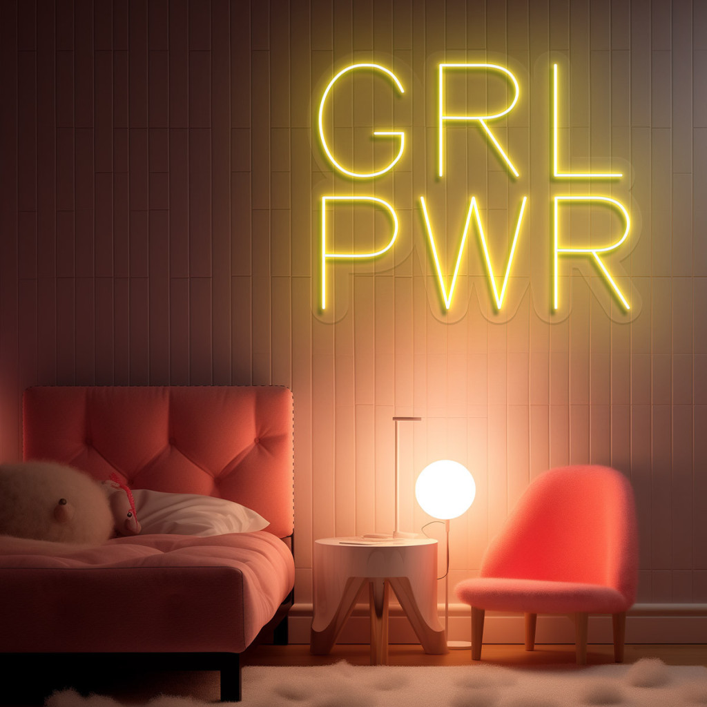 GRL Power Semn Luminos Neon Led