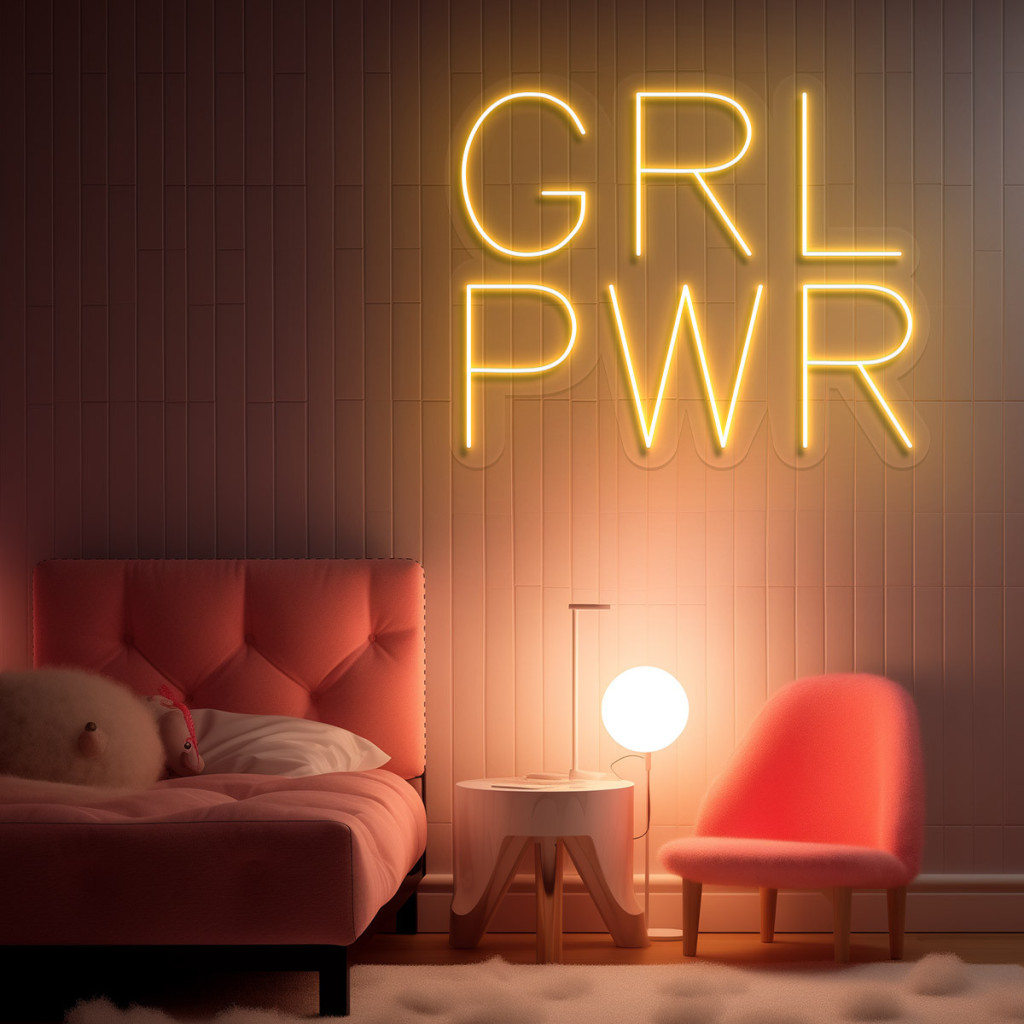 GRL Power Semn Luminos Neon Led