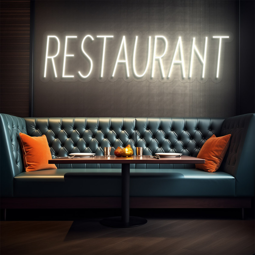 Restaurant Semn Luminos Neon Led