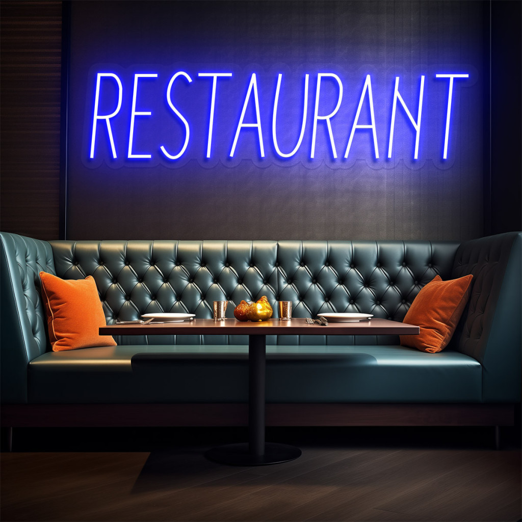 Restaurant Semn Luminos Neon Led