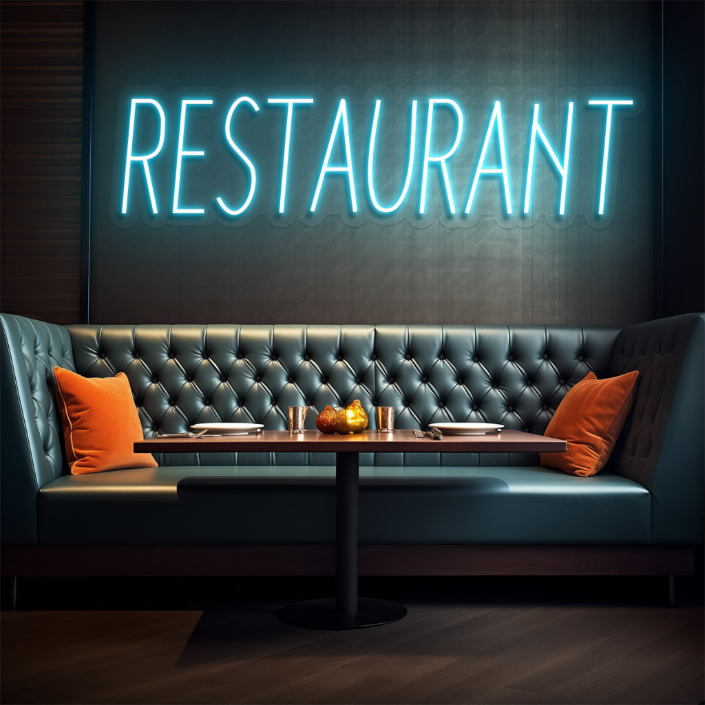 Restaurant Semn Luminos Neon Led