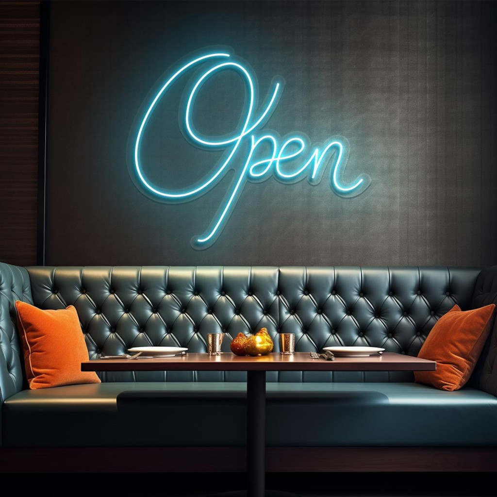 Open Semn Luminos Neon Led 2