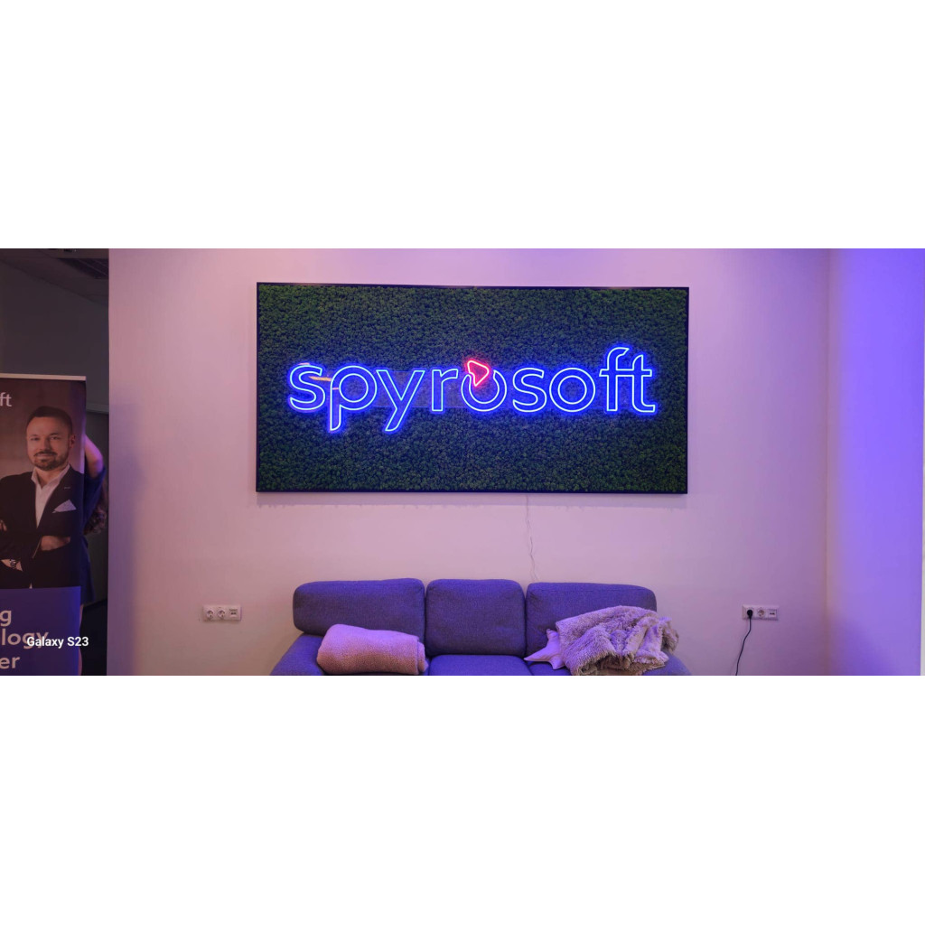 Logo LED Firmă Software