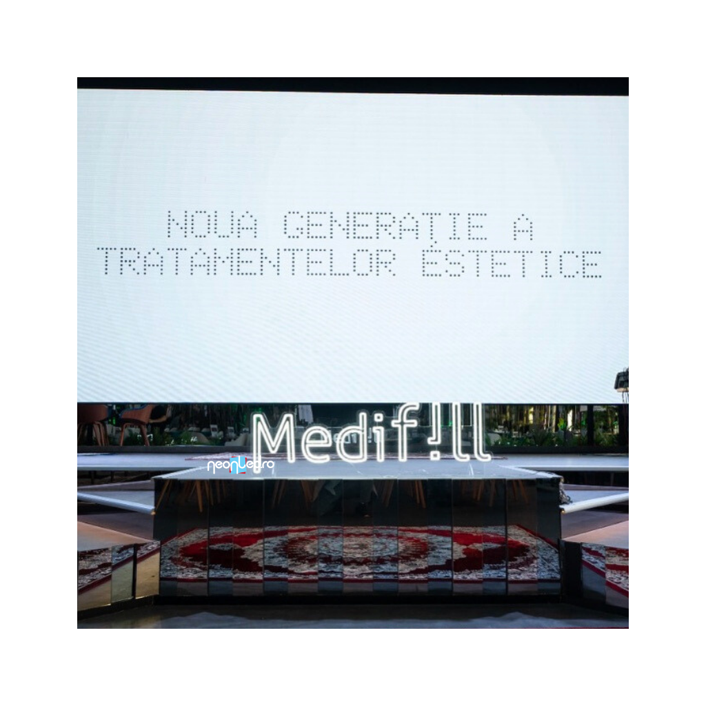 Semn LED Personalizat Medifill Bucuresti