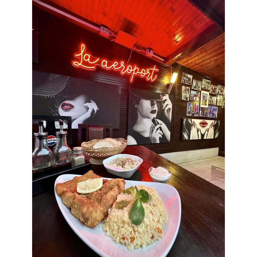 Semn LED Personalizat La aeroport- Buziaș