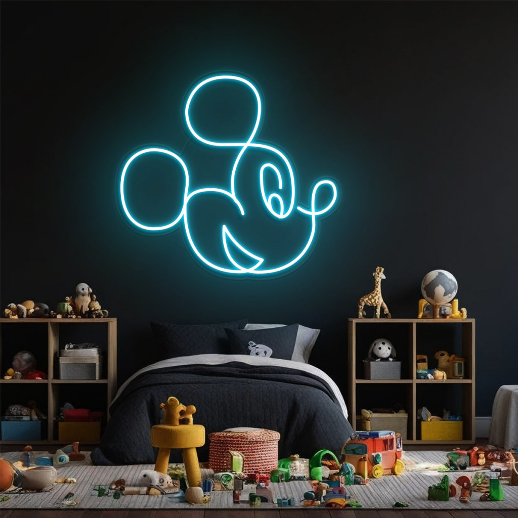 Mouse Semn Luminos Neon Led 2