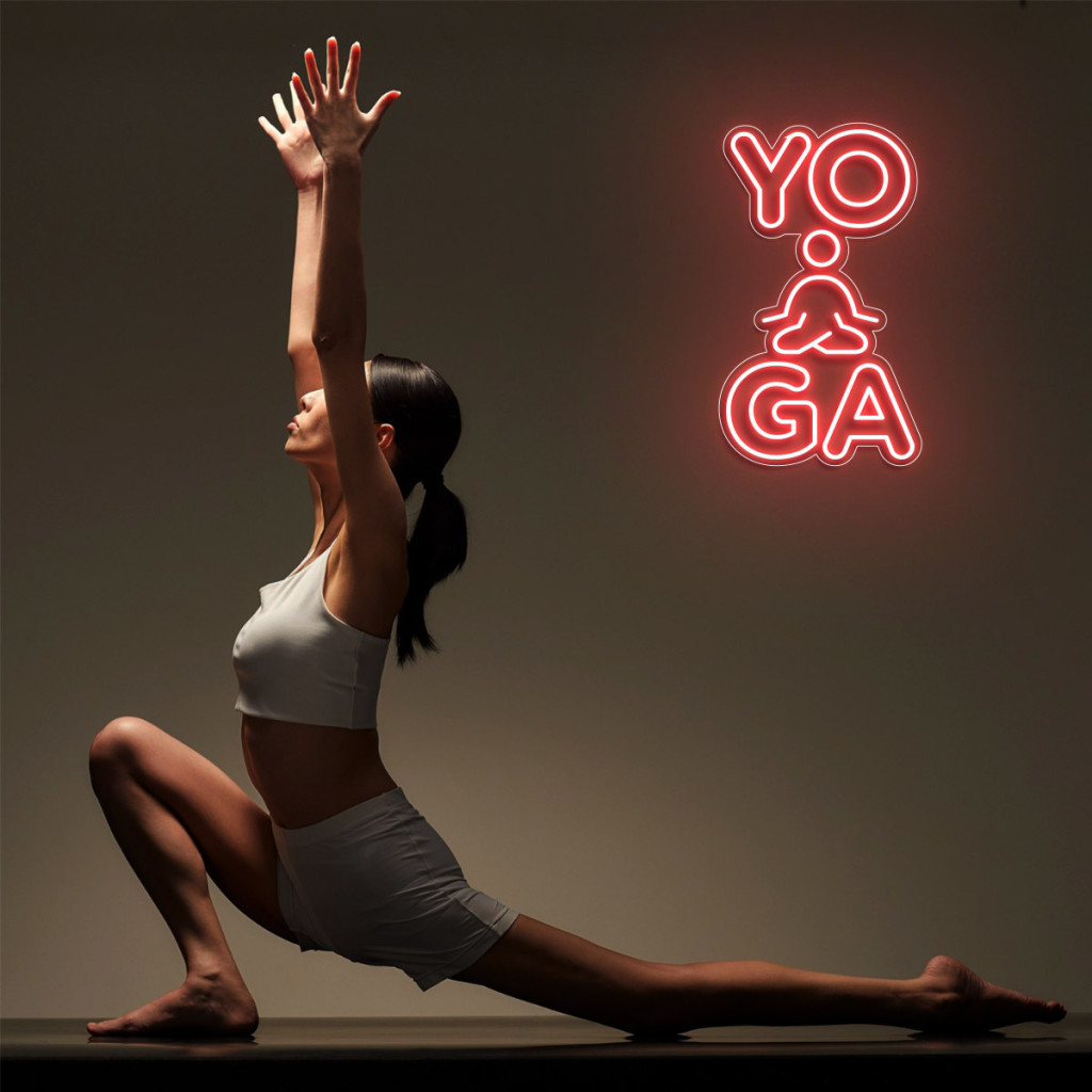 YOGA Semn Luminos Neon Led